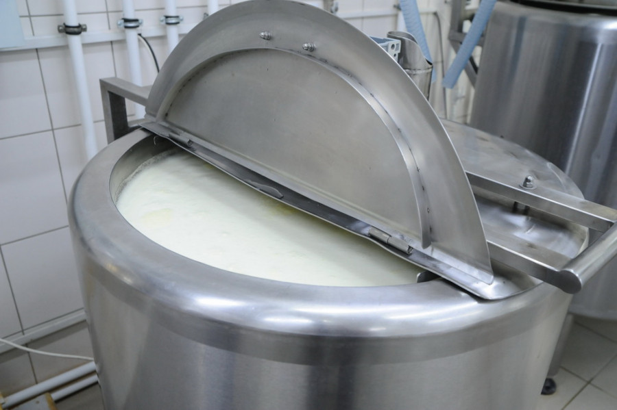 Молочное производство на &quot;Логовской сыроварне&quot;  