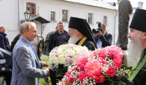 Владимир Путин и Александр Лукашенко на Валааме.