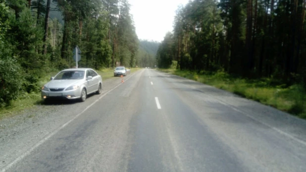 Авария в Чемальском районе.