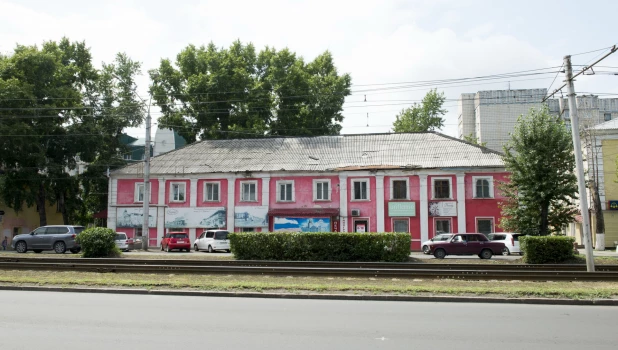 На проспекте Ленина.