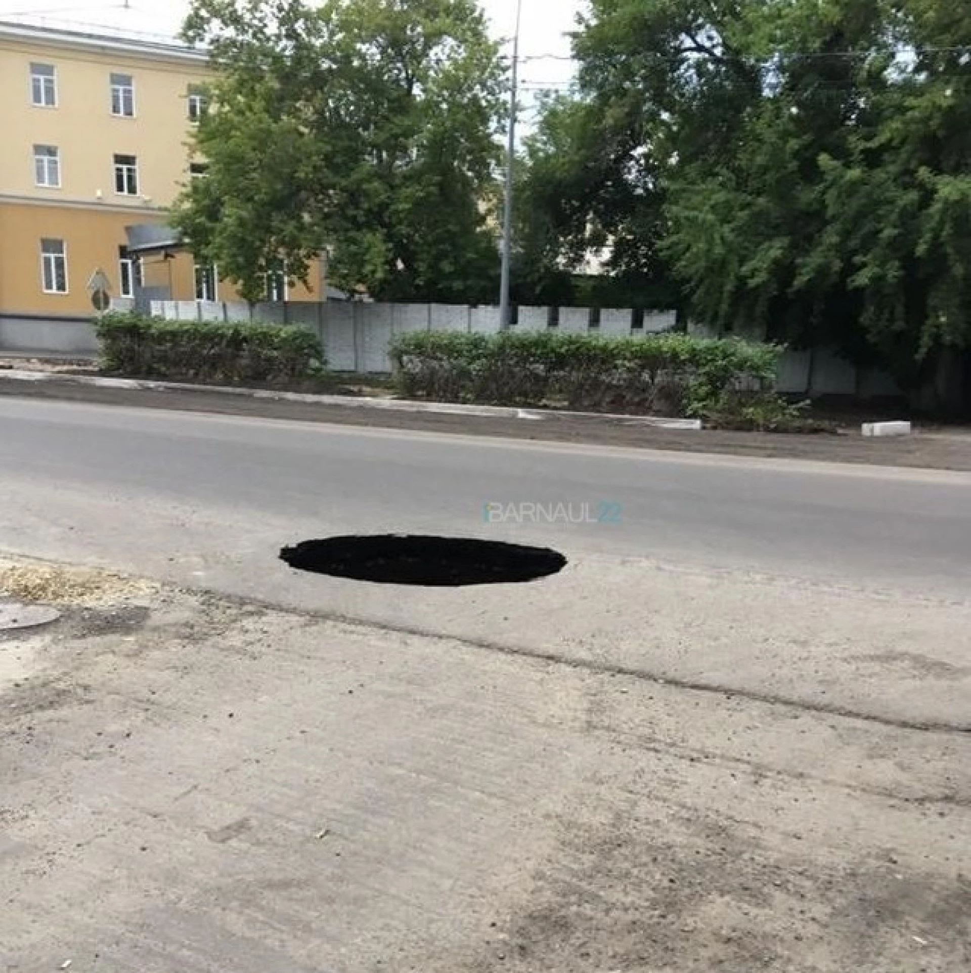 На ровном месте