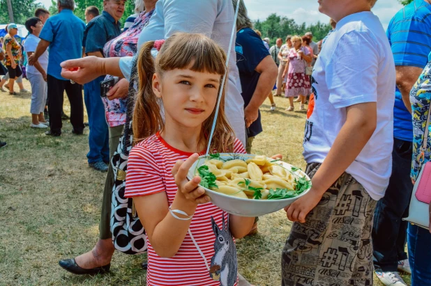 Праздник вареника в Романовском районе.