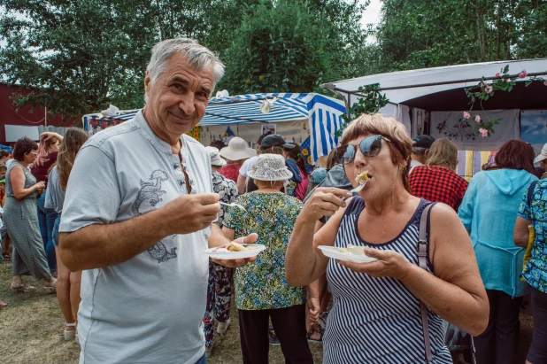 Праздник вареника в Романовском районе.