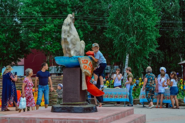 Праздник вареника в Романовском районе.