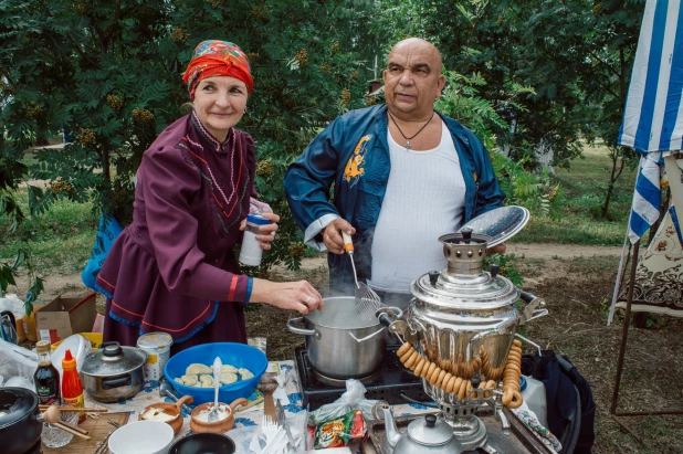 Праздник вареника в Романовском районе.