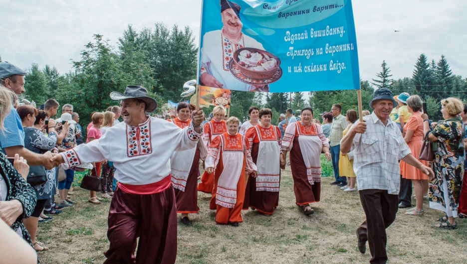 Праздник вареника в Романовском районе.