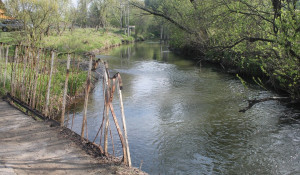 Переправа через Черемшанку, Первомайский район.