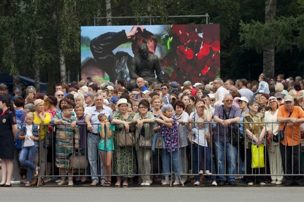 Открытие Шукшинского фестиваля-2019 в Барнауле.