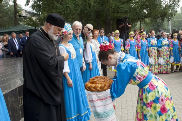 Открытие Шукшинского фестиваля-2019 в Барнауле.