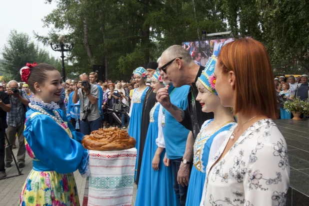 Открытие Шукшинского фестиваля-2019 в Барнауле.