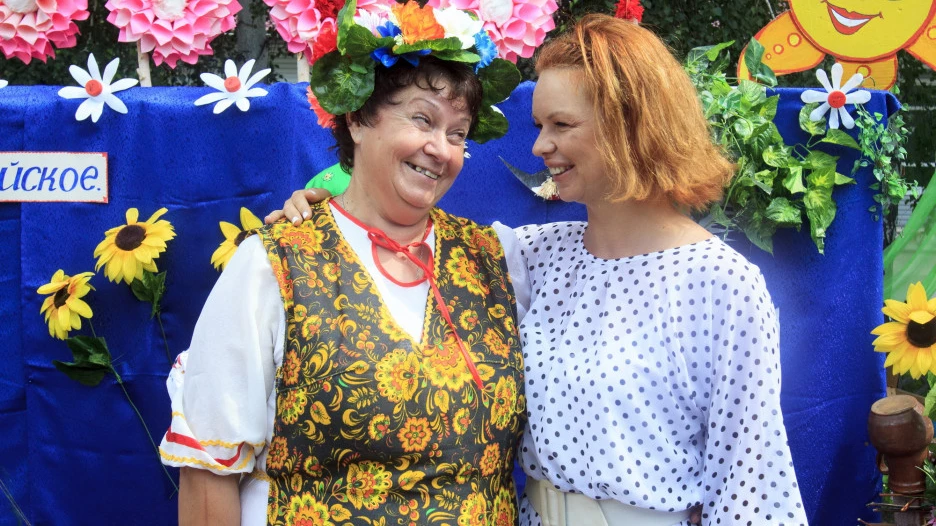 VIP-гости в Сростках.