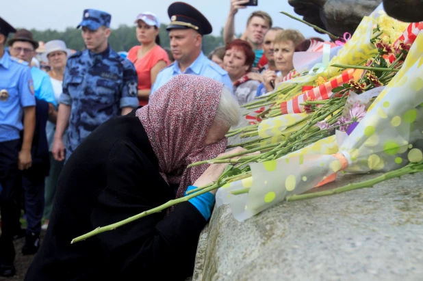 Гости Шукшинского фестиваля на Пикете.