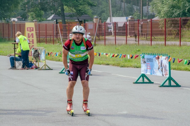 Чемпионат по биатлону среди ветеранов.