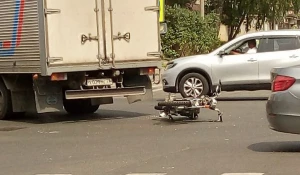 ДТП с мопедистом.