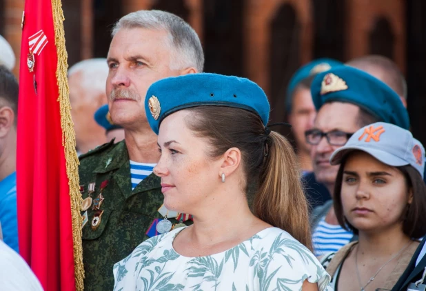 День ВДВ в Барнауле. 2019 год.