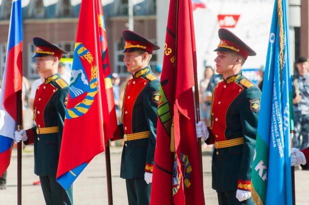 День ВДВ в Барнауле. 2019 год.