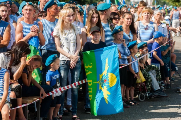 День ВДВ в Барнауле. 2019 год.