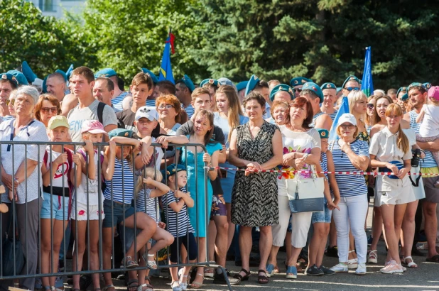 День ВДВ в Барнауле. 2019 год.