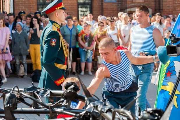 День ВДВ в Барнауле. 2019 год.