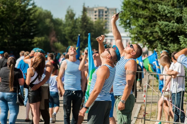 День ВДВ в Барнауле. 2019 год.