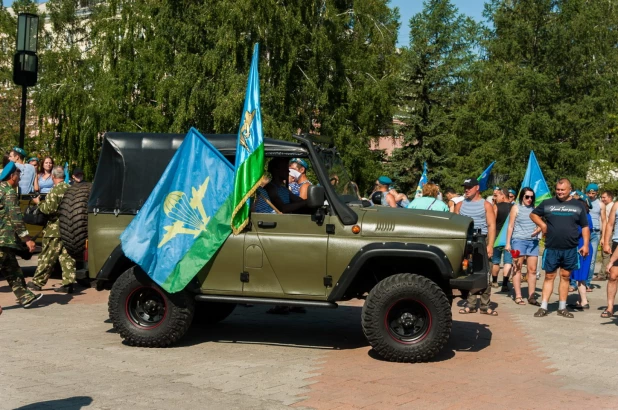 День ВДВ в Барнауле. 2019 год.