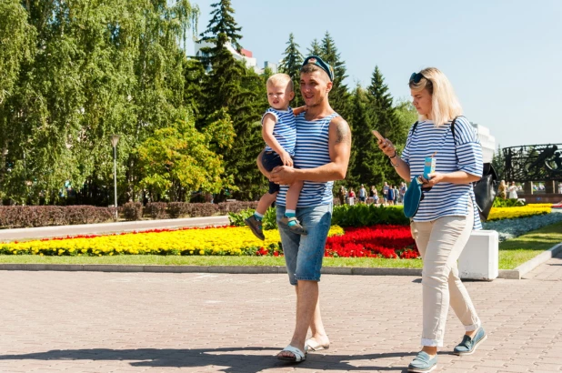 День ВДВ в Барнауле. 2019 год.