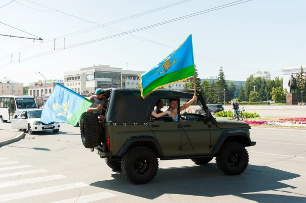 День ВДВ в Барнауле. 2019 год.