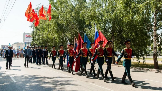 День ВДВ в Барнауле. 2019 год.