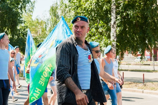 День ВДВ в Барнауле. 2019 год.