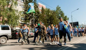 День ВДВ в Барнауле. 2019 год.