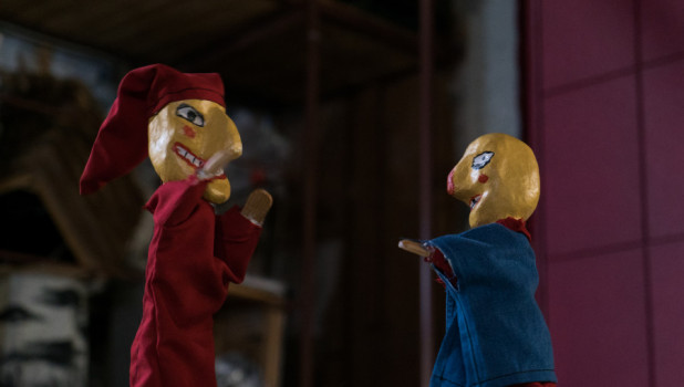 Обучение актеров театра кукол 