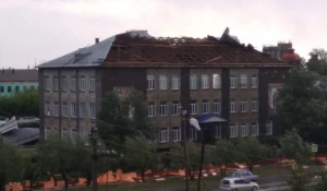 Ураган в Карасуке.