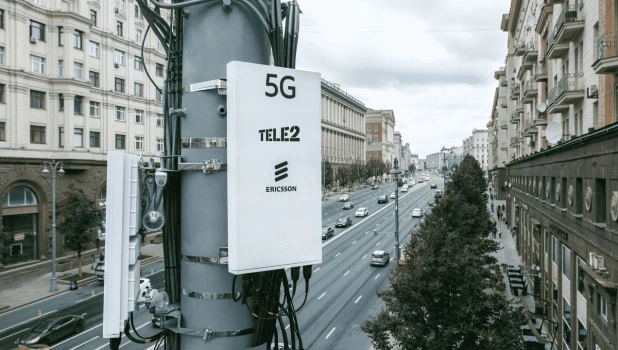 Tele2 и Ericsson запустили 5G на Тверской.