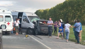 ДТП под Искитимом.