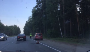 ДТП на шоссе Ленточный бор.