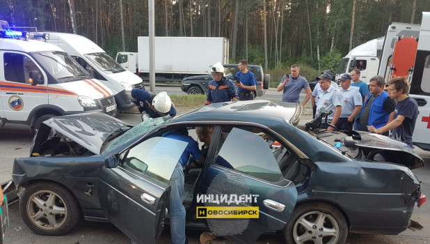 Авария на Бердском шоссе. 12 августа 2019 года 