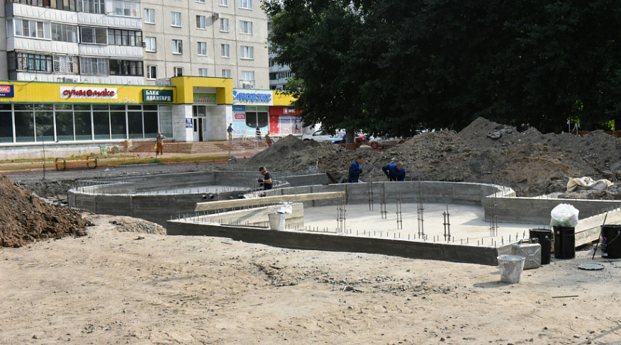 Мэрия рассказала, когда достроит пешеходный фонтан в Барнауле.