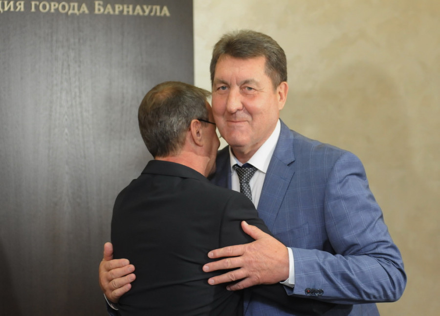 Торжественные проводы Сергея Дугина в отставку.
