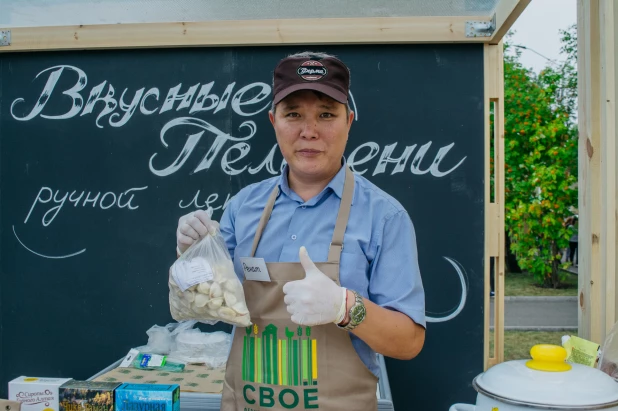 Фестиваль фермерской еды "Свое" в Барнауле