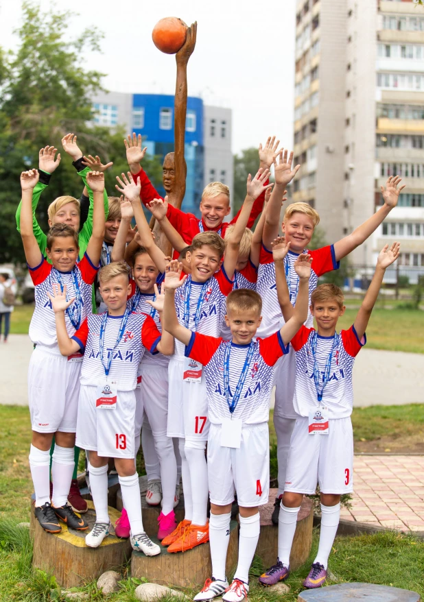 Международный детский турнир по футболу в Парке спорта.