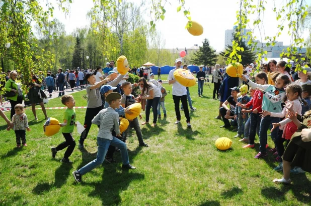 Большой фестиваль дворовых игр.