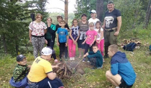 Детский туристический слет.