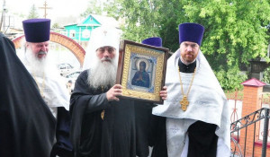 В Барнаул привезли икону «Умягчение злых сердец».