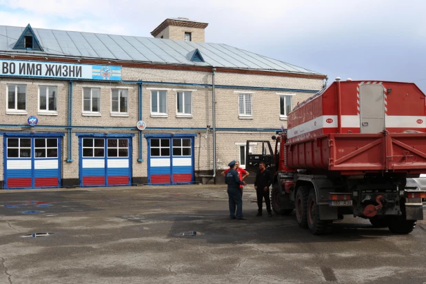 Пожарные из Эстонии побывали в Барнауле.