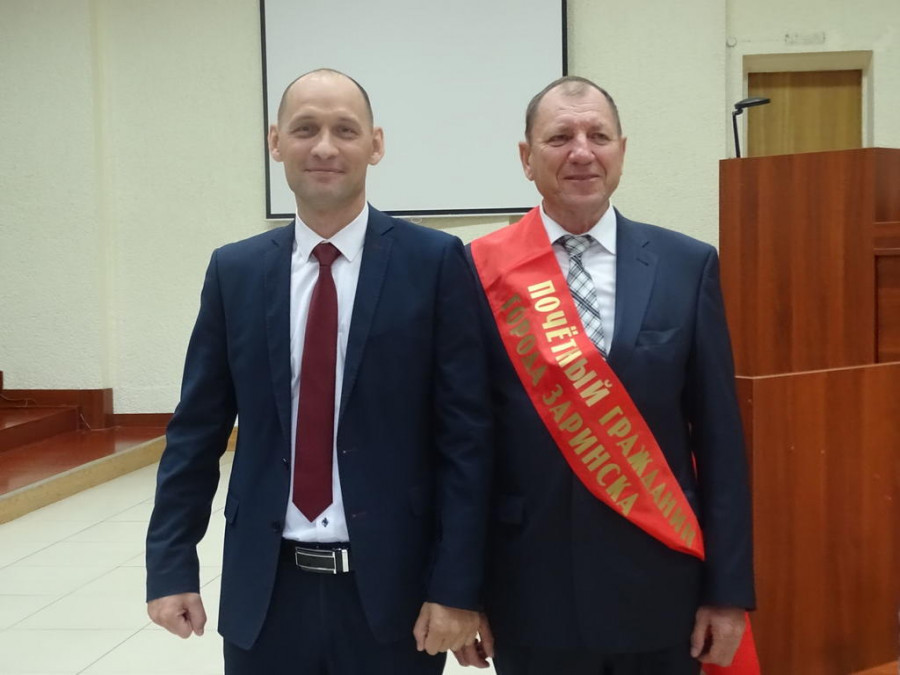 Ивану Терешкину присвоили звание почетного гражданина.