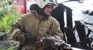 Барнаульские пожарные.