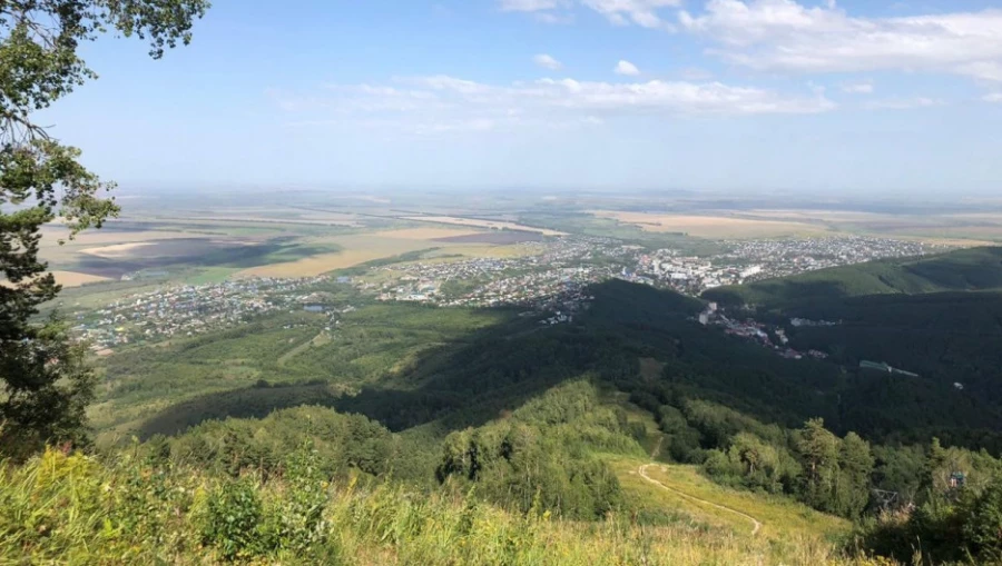 Вид на Белокуриху. Вид на Белокуриху.