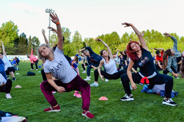 Общественная тренировка. ЛФК Алтай.