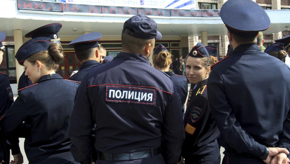 Акция памяти бесланской трагедии в Барнауле.