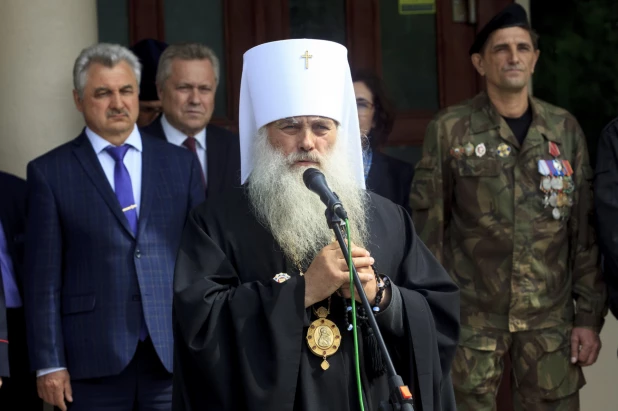 Акция памяти бесланской трагедии в Барнауле.